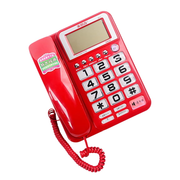 Corded Landline Telephone Landline Desktop Phone Noise Reduction Calling Suitable for Home Hotel