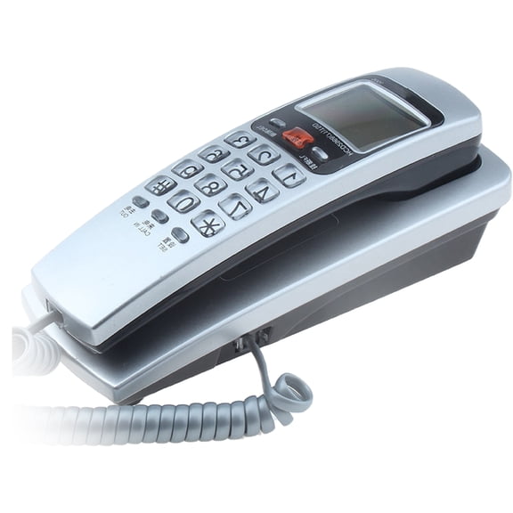 Corded Landline with Caller Display, Storage Last Number Redial and Query for Home Office Hotel Widely Use