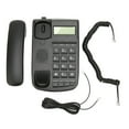 Corded Phone Caller ID Large Buttons Volume Adjustment Wall Mount