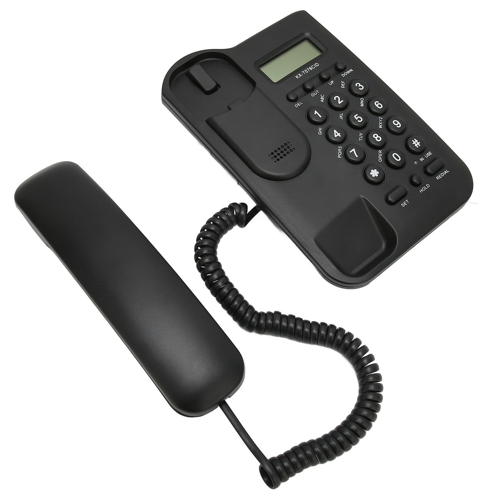 Corded Phone ,Desk Phone Caller ID Wall Mount Minimalist Corded House