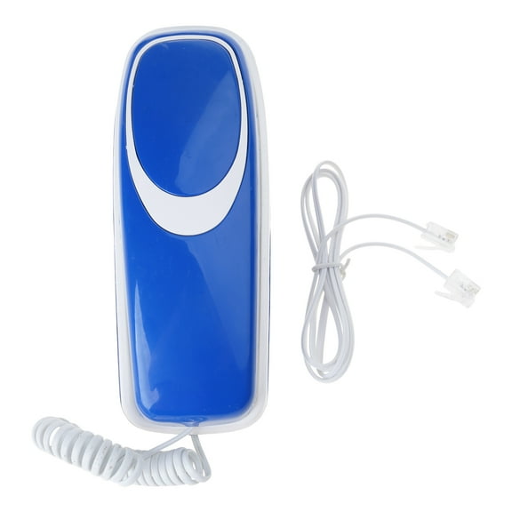 Corded Phone Telephone Simple to Operate and Wall/Desk Mountable Space Saving for Home or Offices