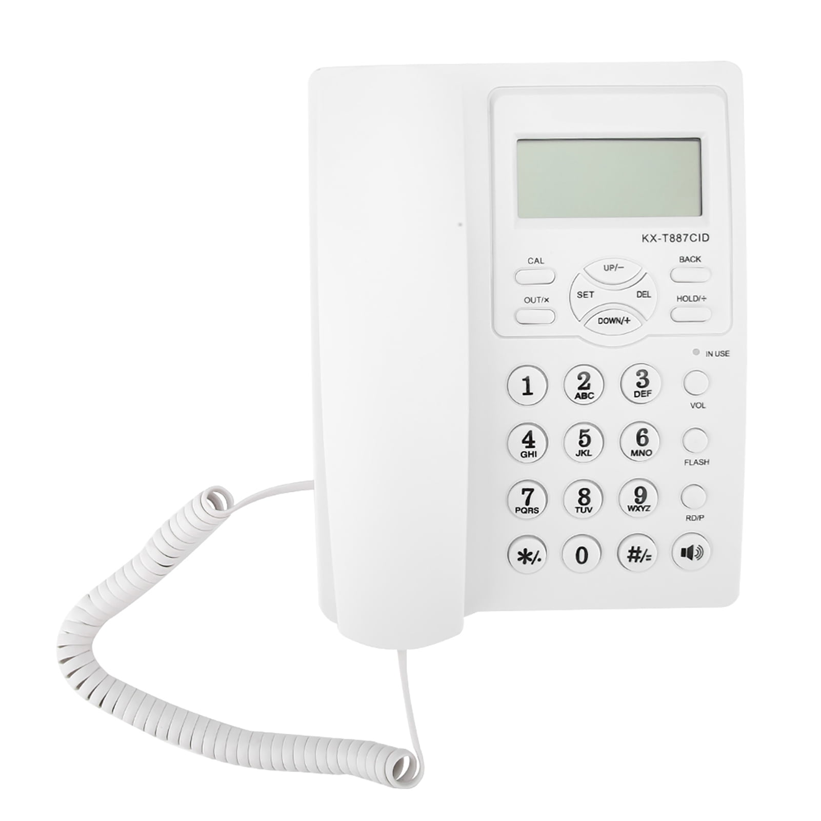Corded Phone With Speakerphone, Noise Cancelling Corded Phone With