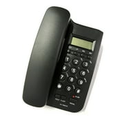 Corded Phone with Caller ID Display Wired Classical Landline Phone Desktop Wall Wired Telephone Big Button Telephone