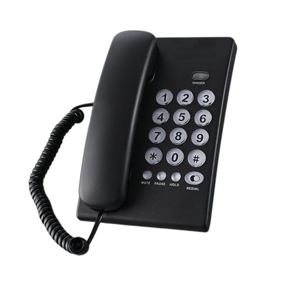Corded Phones Landline Home Phone Landline Phones Big Button Landline Telephone for Office Hotel Home Bathroom