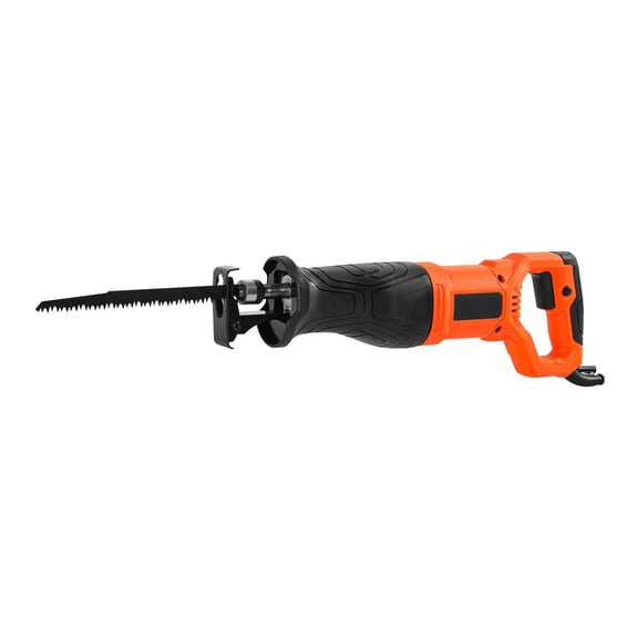 Corded Reciprocating Saw 120V 7.5A 2800 SPM Variable Speed 1-1/8 Inch Stroke Length with 8 Blades and Carrying Bag for Cutting Wood Metal Plastic