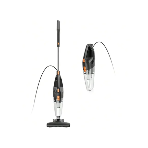 Corded Stick Vacuum Cleaner For Home Pet Hair, Lightweight Stick Vacuum Cleaner With Powerful Suction For Carpet Tile And Hard Floor, 3-In-1 Handheld Vac