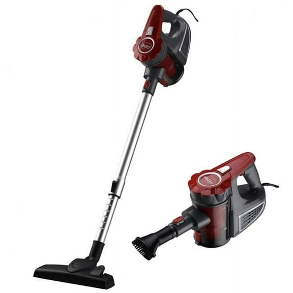 Corded Stick Vacuum Clearner, Red