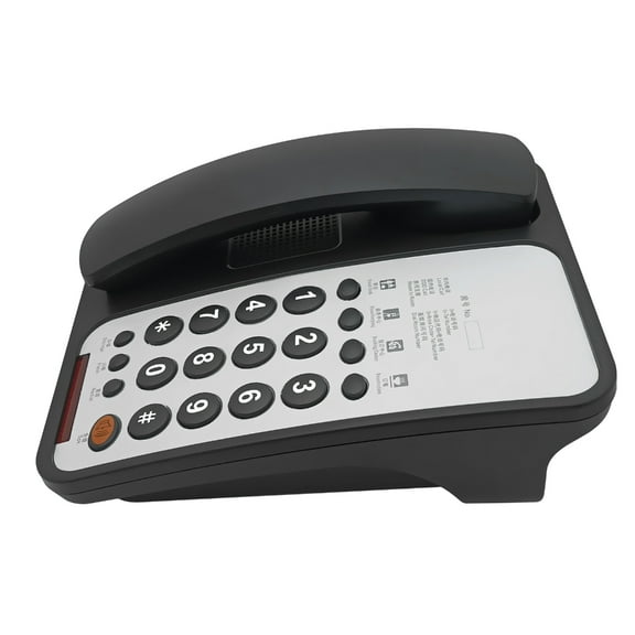 Corded Telephone Basic Landline Phone for Seniors Analog Home Phone Redial