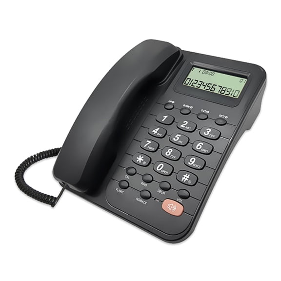Corded Telephone Caller Display Landline Phone for Home and Use, Multiple Line Support Not need Efficient