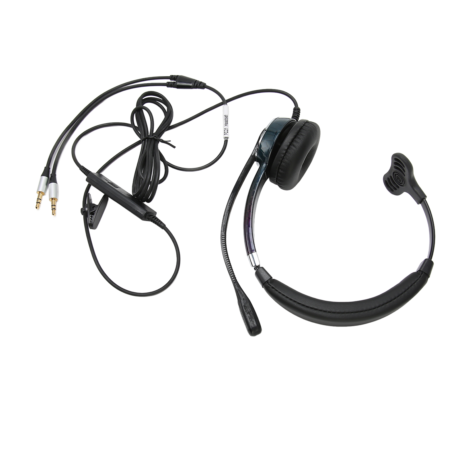 Corded Telephone Headset, Noise Cancelling Corded Single Headset