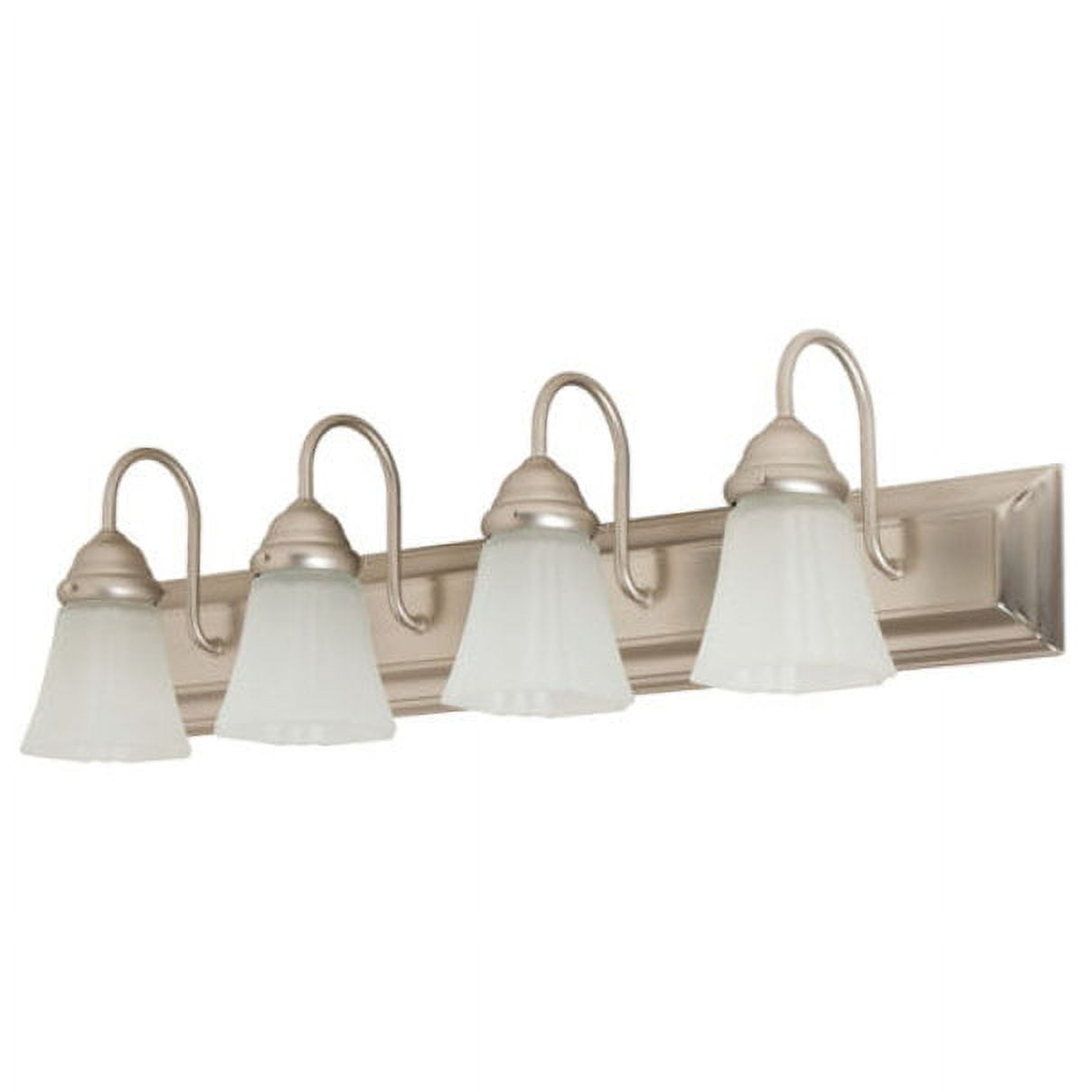 Cordelia Lighting 2174-62 4-Light Vanity Fixture in Satin Nickel