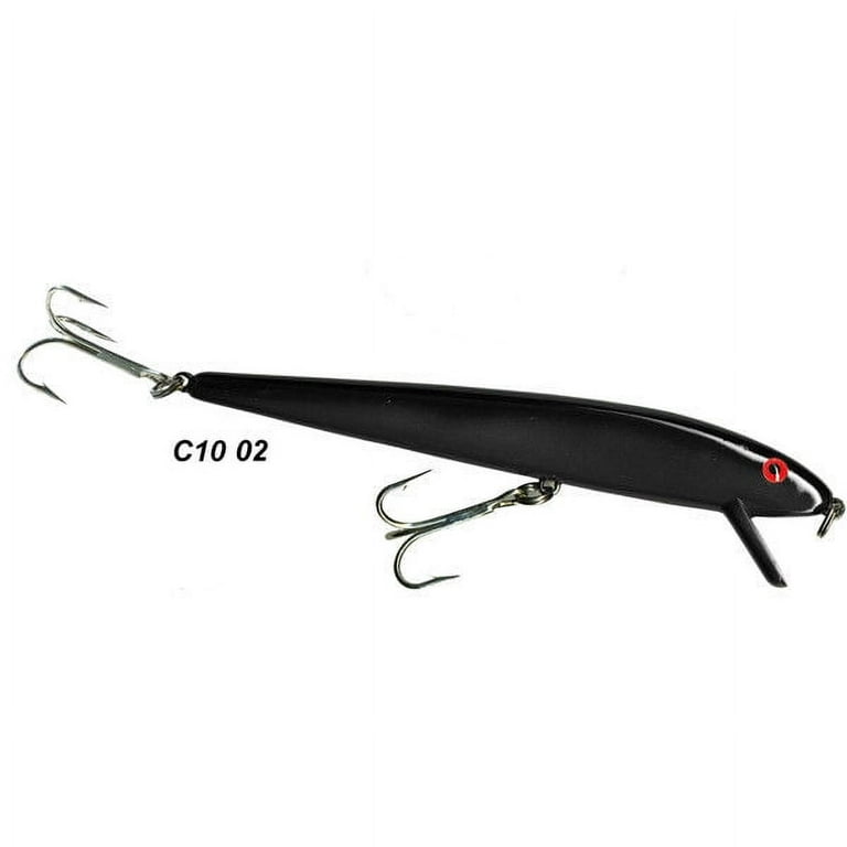 Cordell Redfin Striper Lure C10A02 ALL BLACK a02 Crankbait Saltwater 7 NEW