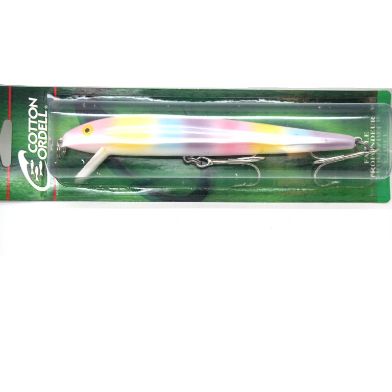 Cordell Redfin Striper Lure C10A02 ALL BLACK a02 Crankbait Saltwater 7 NEW