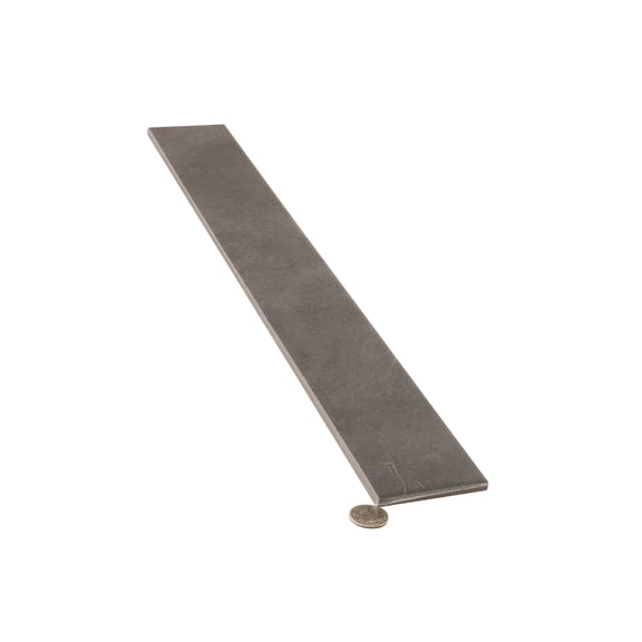 Cordera 3x24 in. Charcoal Gray Matte Porcelain Plank Wall and Floor Tile (9.68 sq ft/case, 20-Pack)