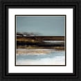 thumbnail image 1 of Cordes, Susan 12x12 Black Ornate Wood Framed with Double Matting Museum Art Print Titled - Distant Shore, 1 of 4