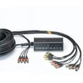 thumbnail image 1 of Cordial 100' 12-In/4-Out XLR Multi-Pair Snake Cable with Stage Box - CYB12-4C, 1 of 1