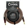 thumbnail image 1 of Cordial Cables 3719659 10 ft. Premium High-Copper Instrument Metal Cable - Copper & Clear, 1 of 2