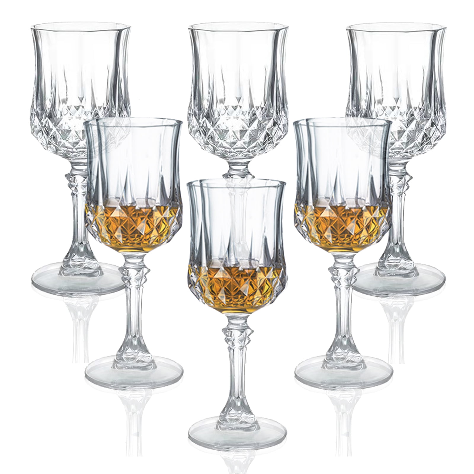 RCR Trix Crystal Liqueur Cordial Glass set of 6