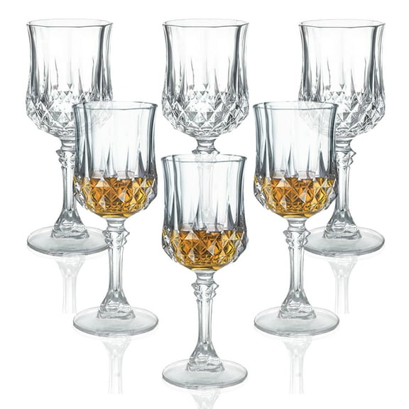 Cordial Glasses,1.7oz/50ml,Shot Glasses Set of 6,shot glasses with stem/tequila shot glasses/Sherry glasses