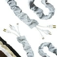 thumbnail image 1 of Cordinate Fabric Cord Cover Heather Gray, 6ft., 2pk – 48659, 1 of 6