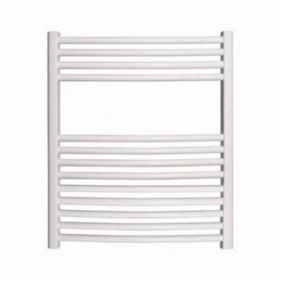 Cordivari White Hydronic Towel Warmer Straight, 20x28 in - Made in Italy