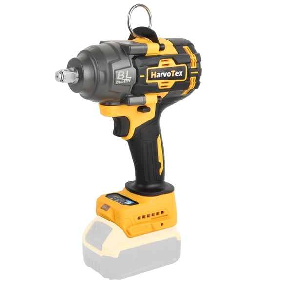 1/2 inch Cordless Impact Wrench For Dewalt 20V Battery-1475.12FT-lbs (2000N.m) Brushless, 3300RPM, 3-Speed Modes, LED, For Car/Home