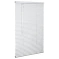 thumbnail image 1 of Cordless 1" Aluminum Mini Blind 34" Wide x 36" Long, White, Room Darkening Metal Indoor Window Blinds for Home and Office 34"W x 36"H, 1 of 6