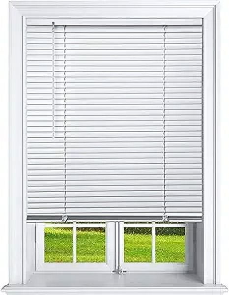 Cordless 1 Inch Window Blinds, Mirrotek Cordless Blinds Light Filtering Mini Blinds 32 x 64