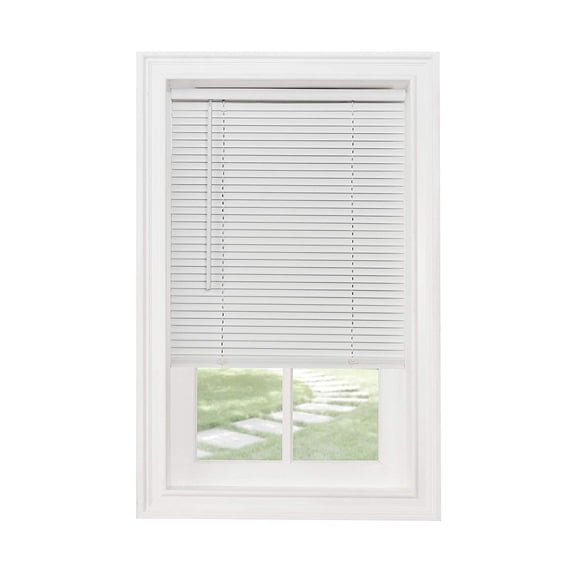 Cordless 1" Mini Blind, 18" Wide x 64" Long, White