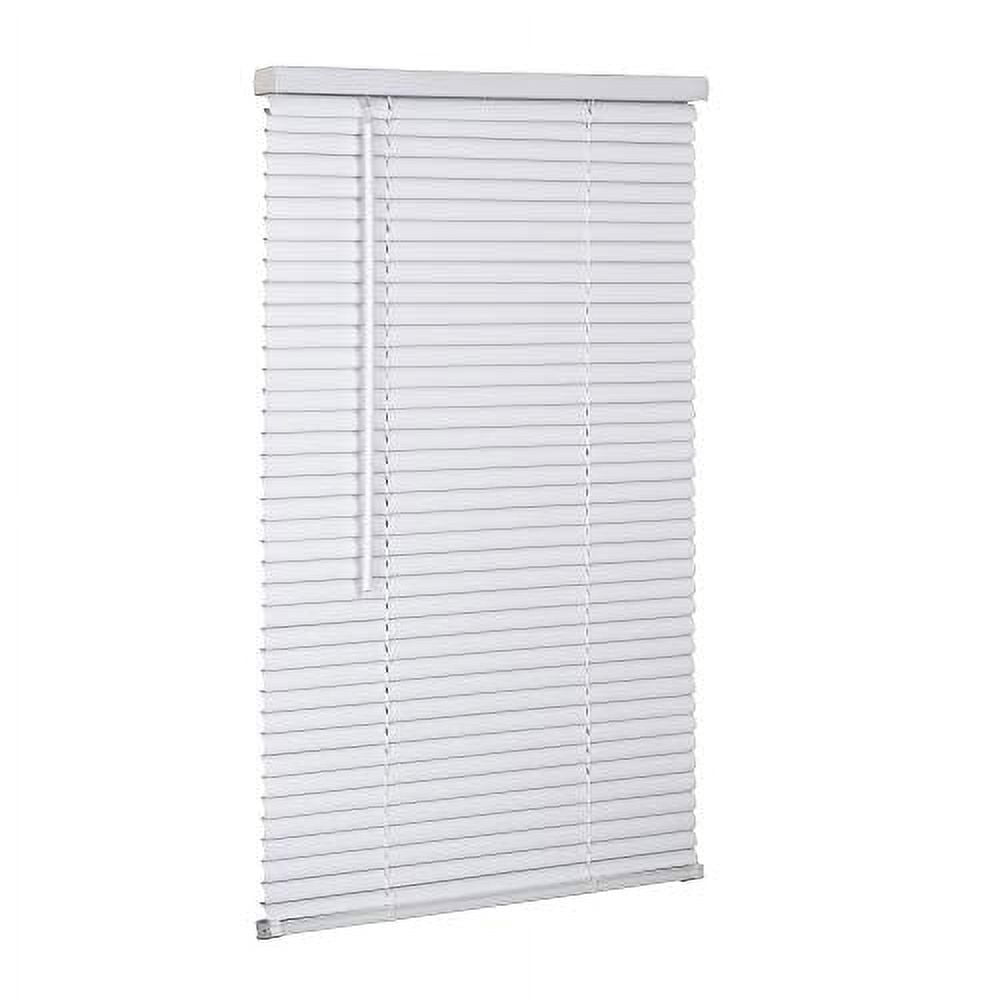 Cordless 1" Mini Blind 60" Wide X 48" Long, White (MLX6048WH)