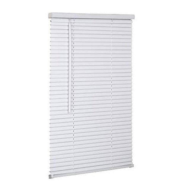 Cordless 1" Mini Blind 60" Wide X 48" Long, White (MLX6048WH)