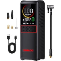 Gooloo 160 PSI Cordless Tire Inflator with Auto-Shutoff & LED Digital Gauge