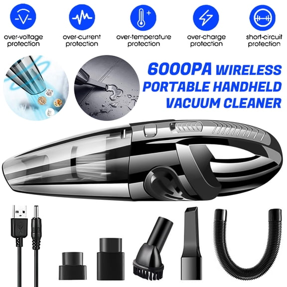 Cordless Air Duster,DFITO Battery Operated Computer Cleaning Duster, Portable Replaces Compressed Air Cans, 2000mAh 4000PA Fast Charging Air Blower for Computer Keyboard, Car, Pet House