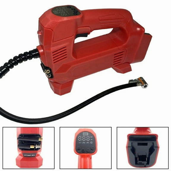 Cordless Air Pump Inflator for Milwaukee Li-ion Battery Air Compressor for Car