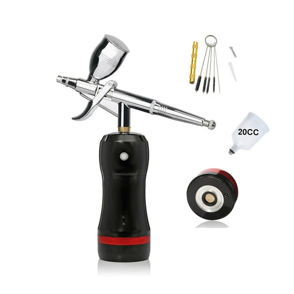 Cordless Airbrush Compressor High Pressure Psi Powerful Oxygen Infusion Apparatus Big Capacity Cup Gun Beauty Salon ,Ingeniously Designed