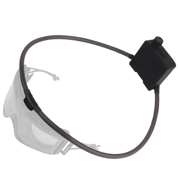 Cordless Airsoft Goggles Defogger Windproofed Wargame Hiking Protecting Goggles for Motorcycling Scientific Experiment