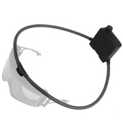 Cordless Airsoft Goggles Defogger Windproofed Wargame Hiking Protecting Goggles for Motorcycling Scientific Experiment