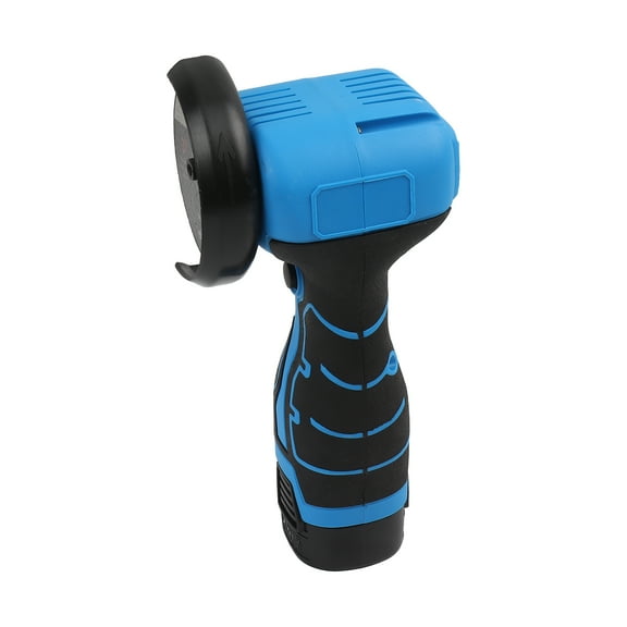 Cordless Angle Grinder 7000RPM Electric Grinding Tool Mini Grinder With 2Pcs 16.8V 2000mAh Battery And Cutting Blade For Cutting Polished Brick Wood Stone Steel