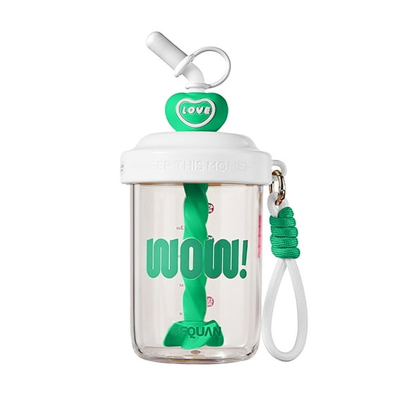 Cordless Auto-Stir Protein Shaker Bottle 580ml, BPA-Free Mixing Cup with Leakproof Straw for Gym Office & Outdoor Drinks