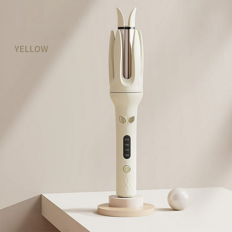 Cordless Automatic Curling Iron Ceramic Auto Hair Curler Portable