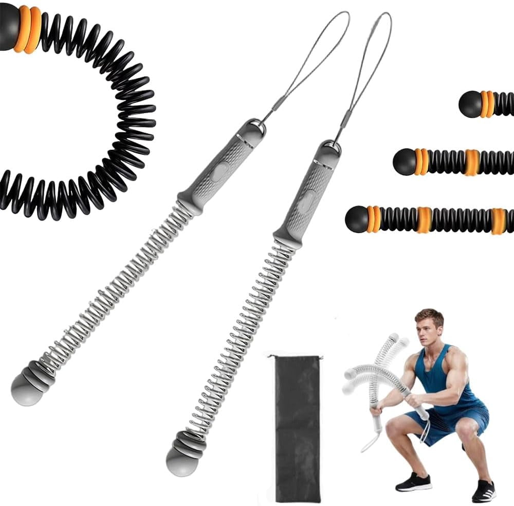 Weight Less Battle Ropes Cordless Battle Ropes, 2026 New Ropeless Battle Ropes Adjustable Weight ...