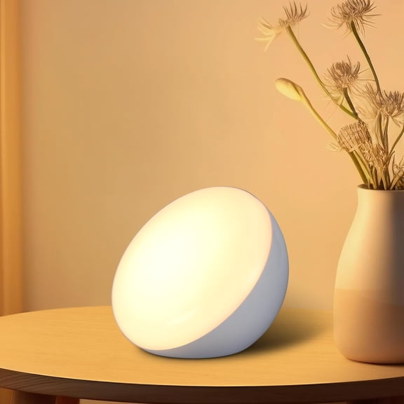 Cordless Bedside Table Lamp with Gravity Sensor | Portable 2000mAh Operated | Mini Warm Soft Ambient Night Stand Light | for , , Camping & Outdoor