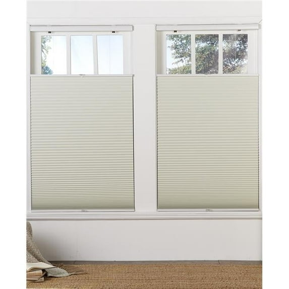 Cordless Blackout Top Down Bottom Up Shade, Cream - 51.5 x 72 in.