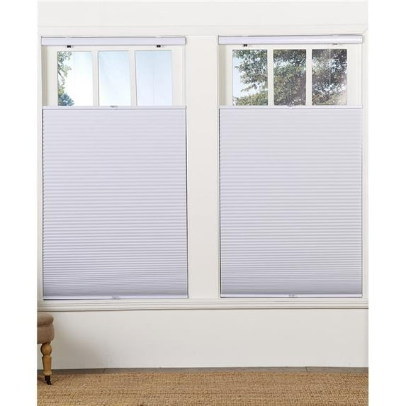 Cordless Blackout Top Down Bottom Up Shade, White - 59.5 x 64 in.