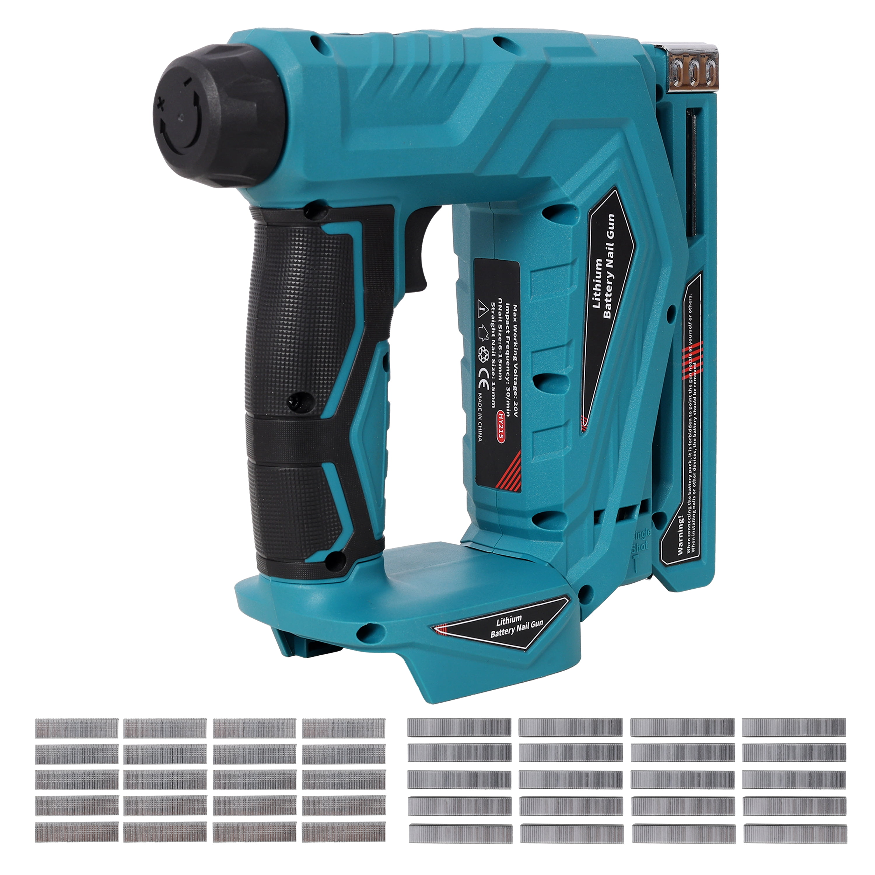 Cordless Brad Nailer & Stapler 2-in-1 for Makita 20V Battery, Tool Only