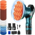 thumbnail image 1 of Cordless  Buffer Polisher Kit - 6 Inch Dual Action Random Polishing Wax Machine for  Detailing,2Pcs 2000mah ,6 Variable Speed 2500-5000RPM,Orbital Polisher for  Boat Polishing Waxing, 1 of 7