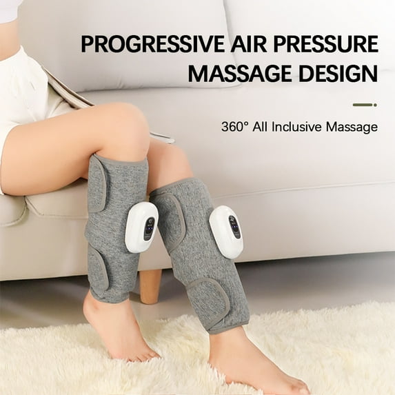 Cordless Calf Massager,Electric Air Conpression Massager,Rechargeable Leg Compression with 3 Modes USB Charging for Women Men 2Pair