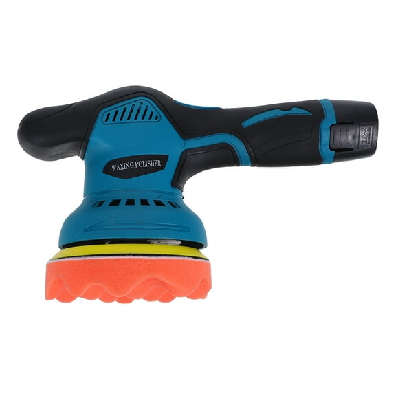 YEAHIBABY Car Buffer Polisher, Cordless, Sky-Blue, ABS, Adjustable Speed, High Efficiency Polishing