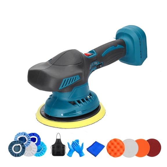 Cordless Car Polisher 6 Gears Electric Auto Polishing Cleaning Metal Waxing Wood Sanding Rust Removal Tool ,Widely Use