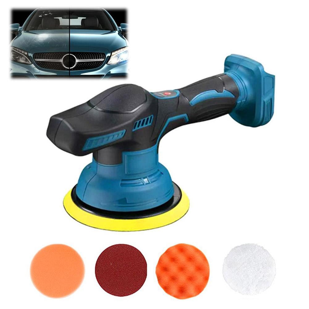 Cordless Car Polisher Kit, 8-Speed Electric Buffer with Digital Display, Lithium-Ion Detailing Tool for Polishing, Waxing, Buffing & Grinding, Lightweight Portable Polishing Machine for Car, Boat